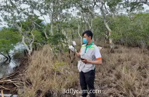 用于计算开挖和土方体积或用于绘图设计工作的地形图结果