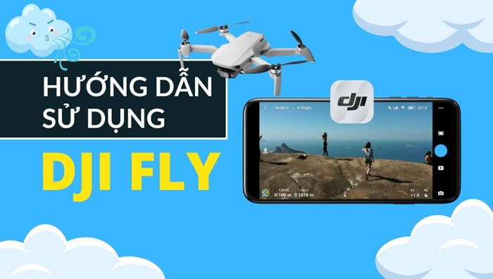 JI Fly được thiết kế cho phần lớn Flycam tiêu dùng DJI thế hệ mới