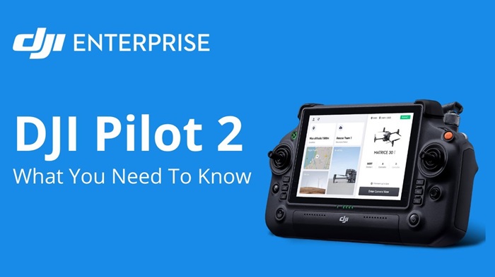 DJI Pilot 2 được dùng cho nhiều thiết bị doanh nghiệp