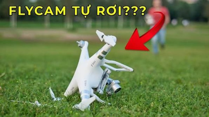 Hiệu chuẩn IMU và gimbal để xử lý Flycam mất cân bằng
